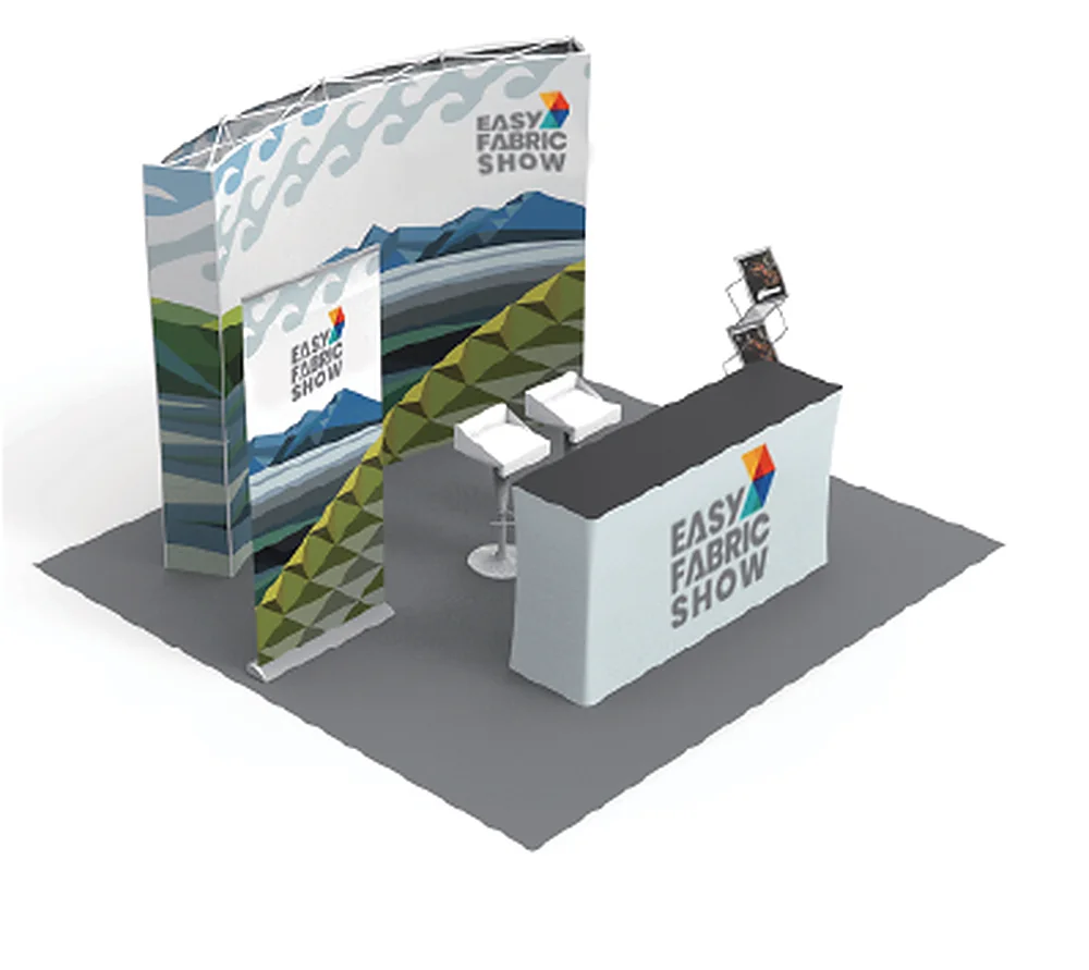 Pop-Up 001 trade show booth design