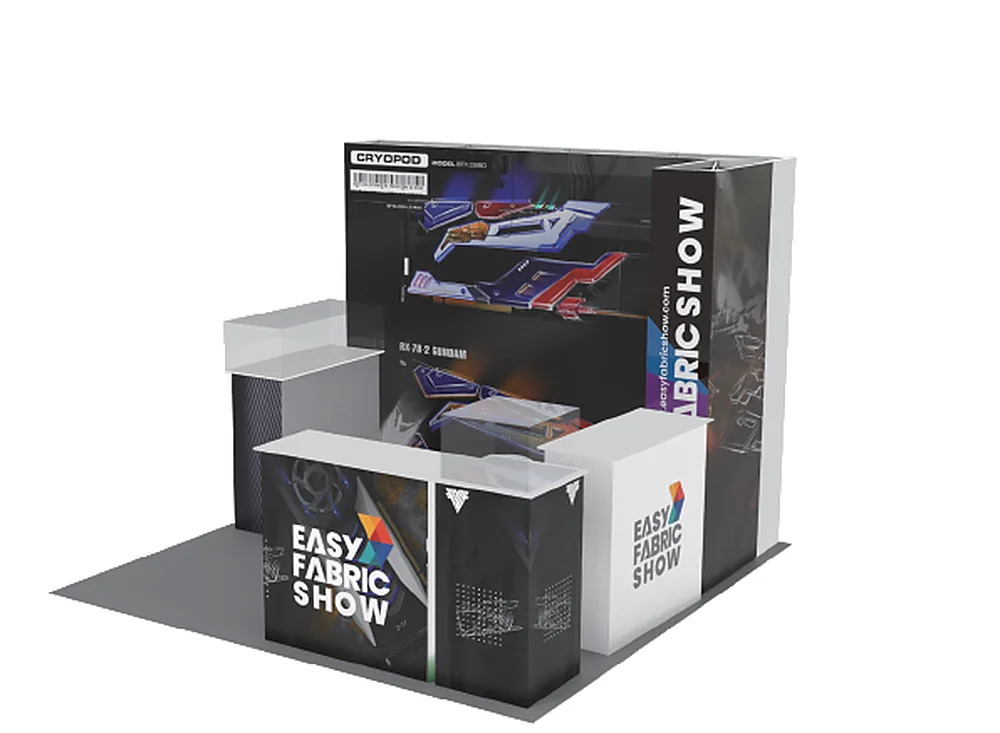 Pop-Up 005 trade show booth design
