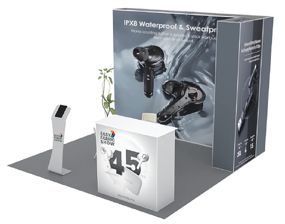 Pop-Up 006 trade show booth design