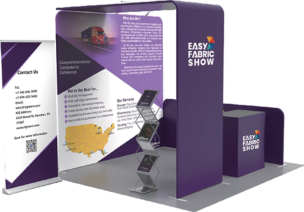 Booth 009 trade show booth design