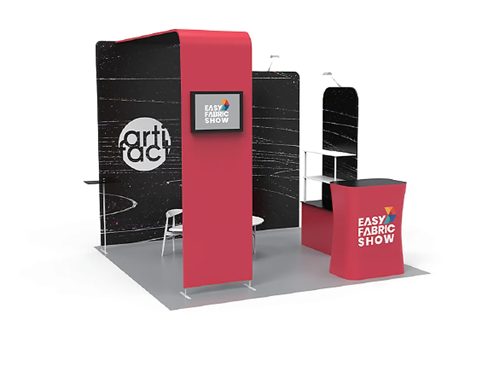 Booth 011 trade show booth design