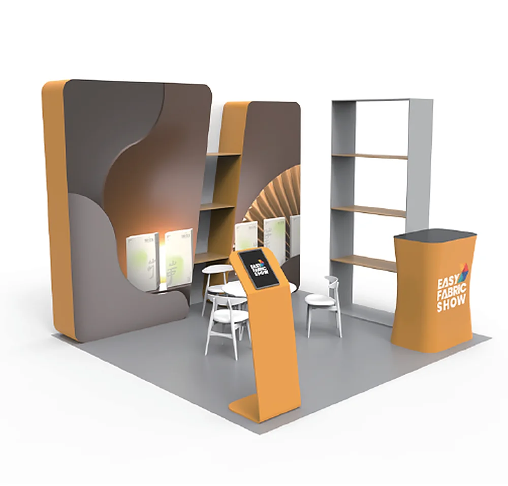 Booth 014 trade show booth design
