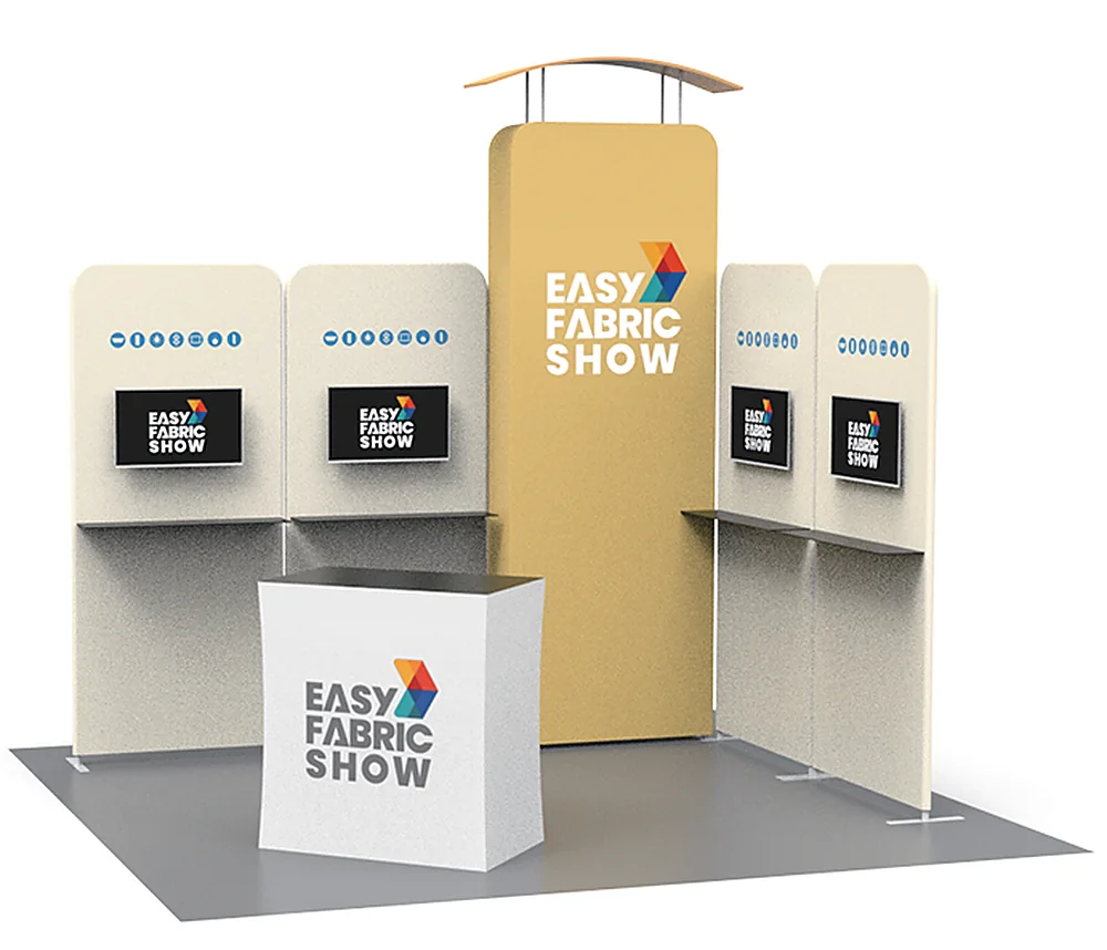 Booth 015 trade show booth design