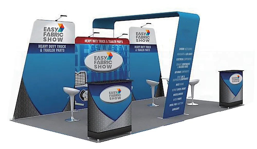 Booth 017 trade show booth design