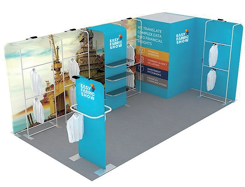 Booth 018 trade show booth design