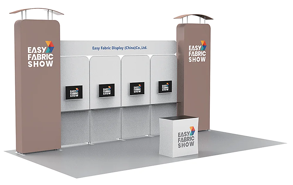Booth 021 trade show booth design