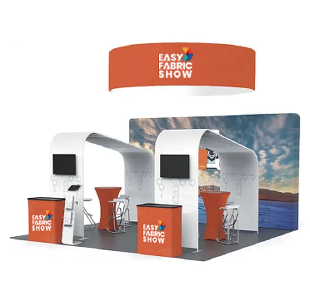 Booth 023 trade show booth design