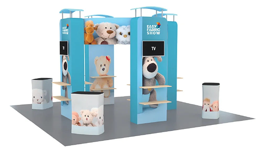 Booth 025 trade show booth design