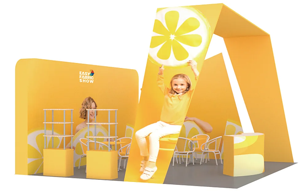 Booth 026 trade show booth design