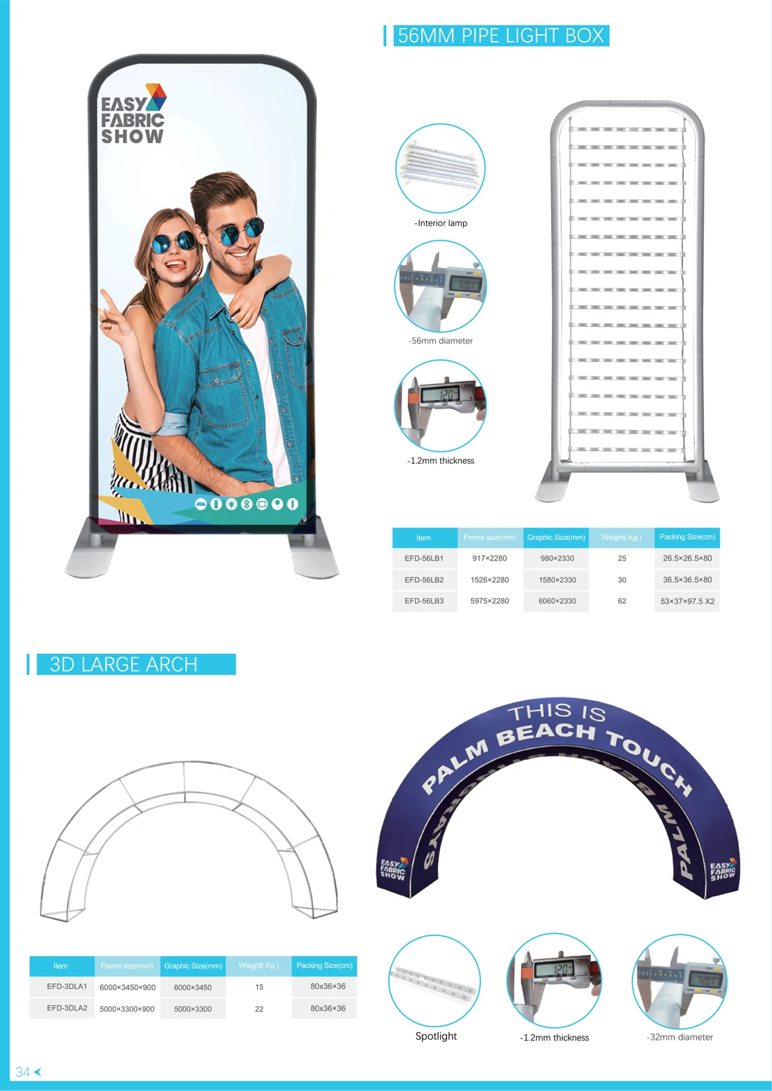 3D Arch Light Box