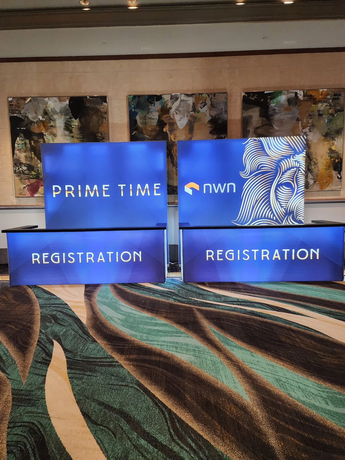 Registration Counter Build