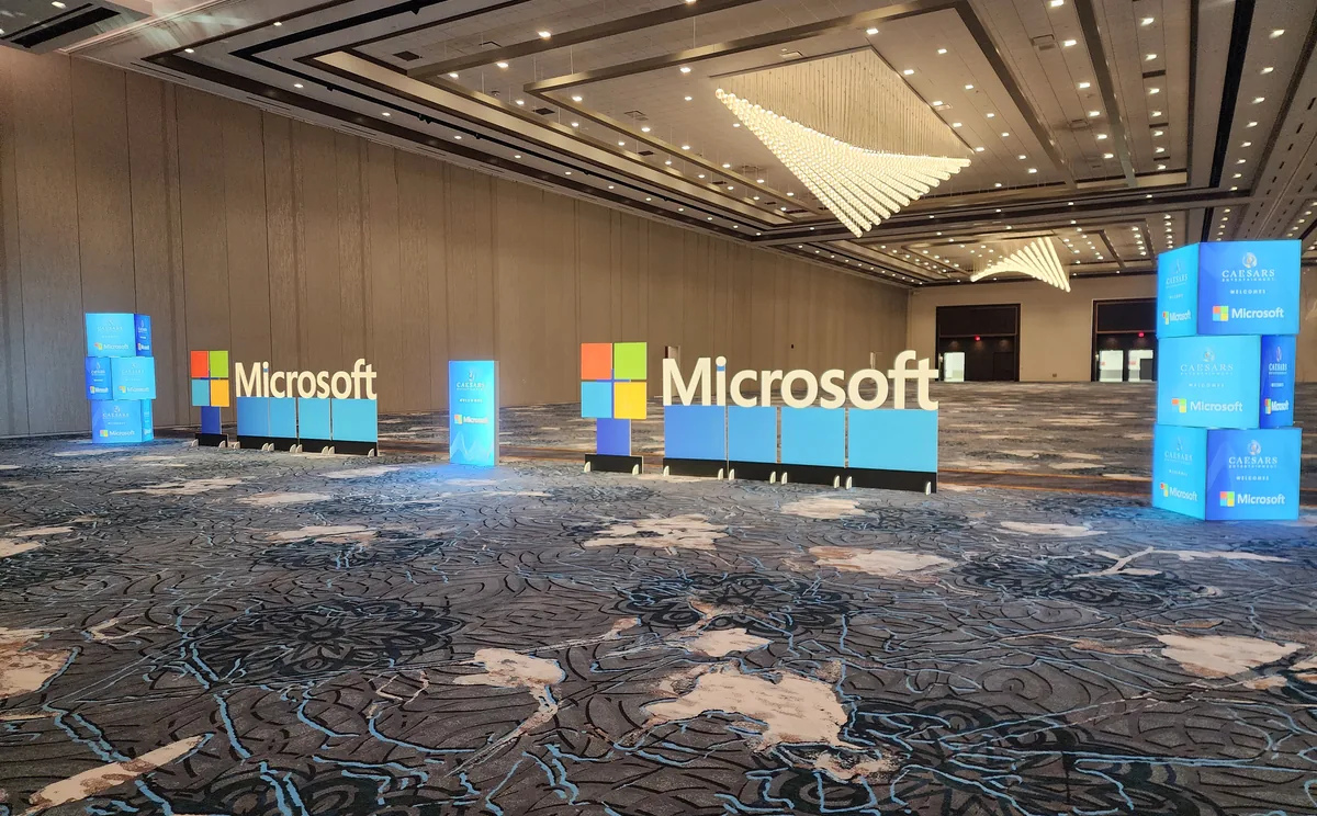 Branded Backlit Cubes