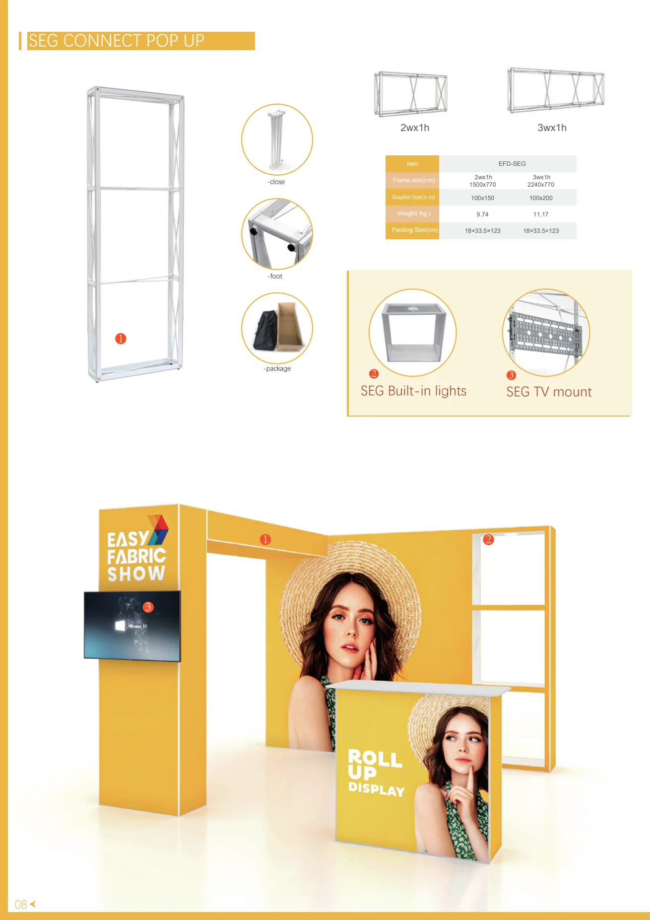 SEG Connect Pop-Up — Las Vegas trade show display