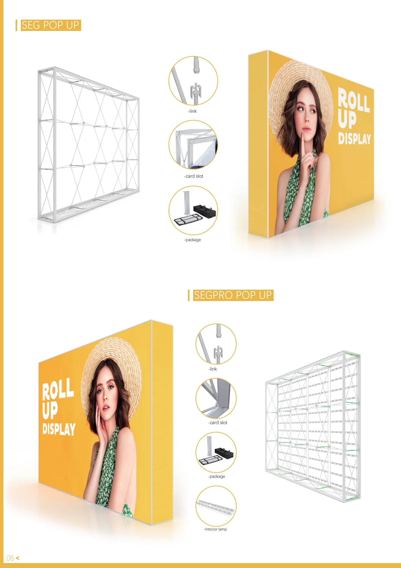 SEG Pop-Up Display — Las Vegas trade show display
