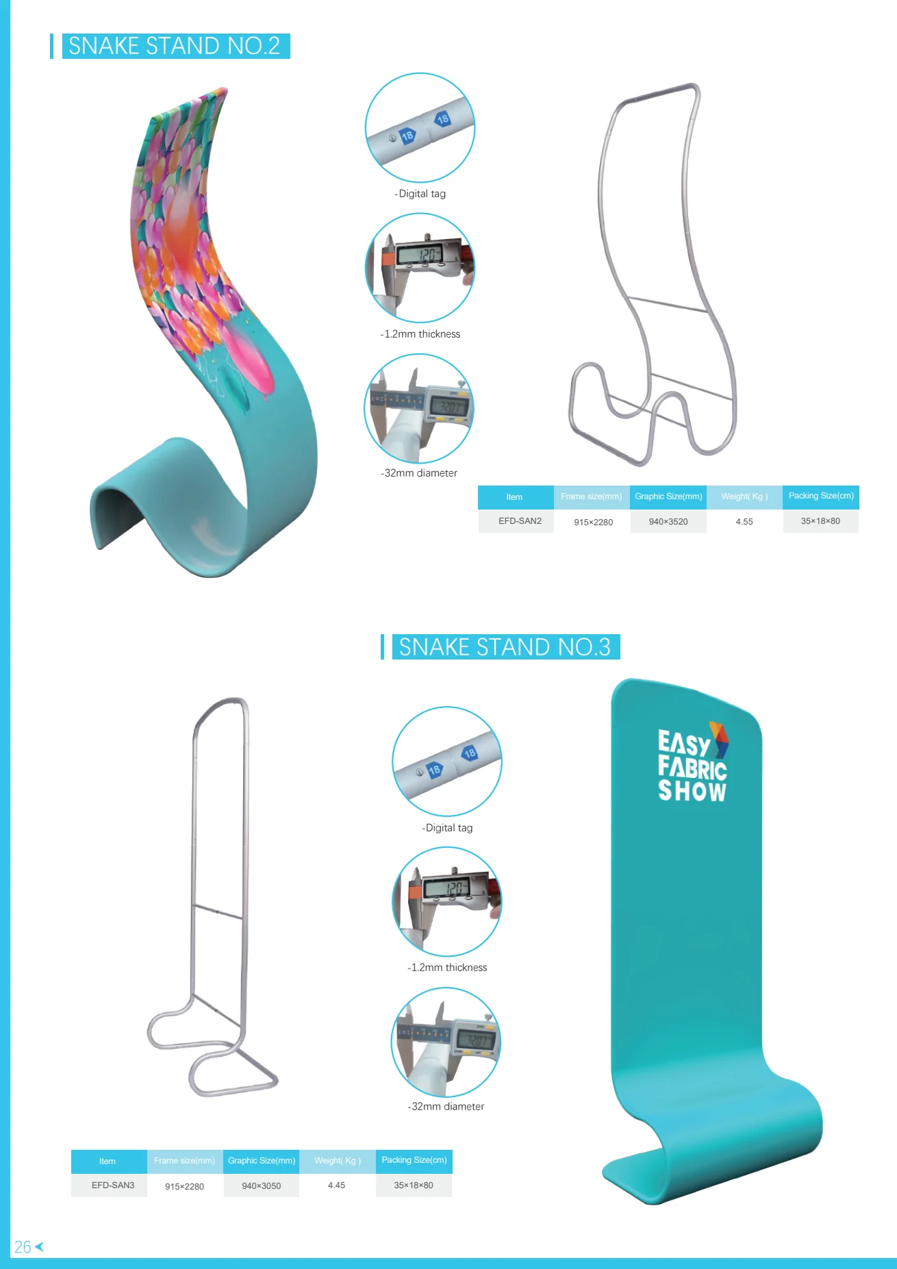 Snake Stand No.2 — Las Vegas trade show display
