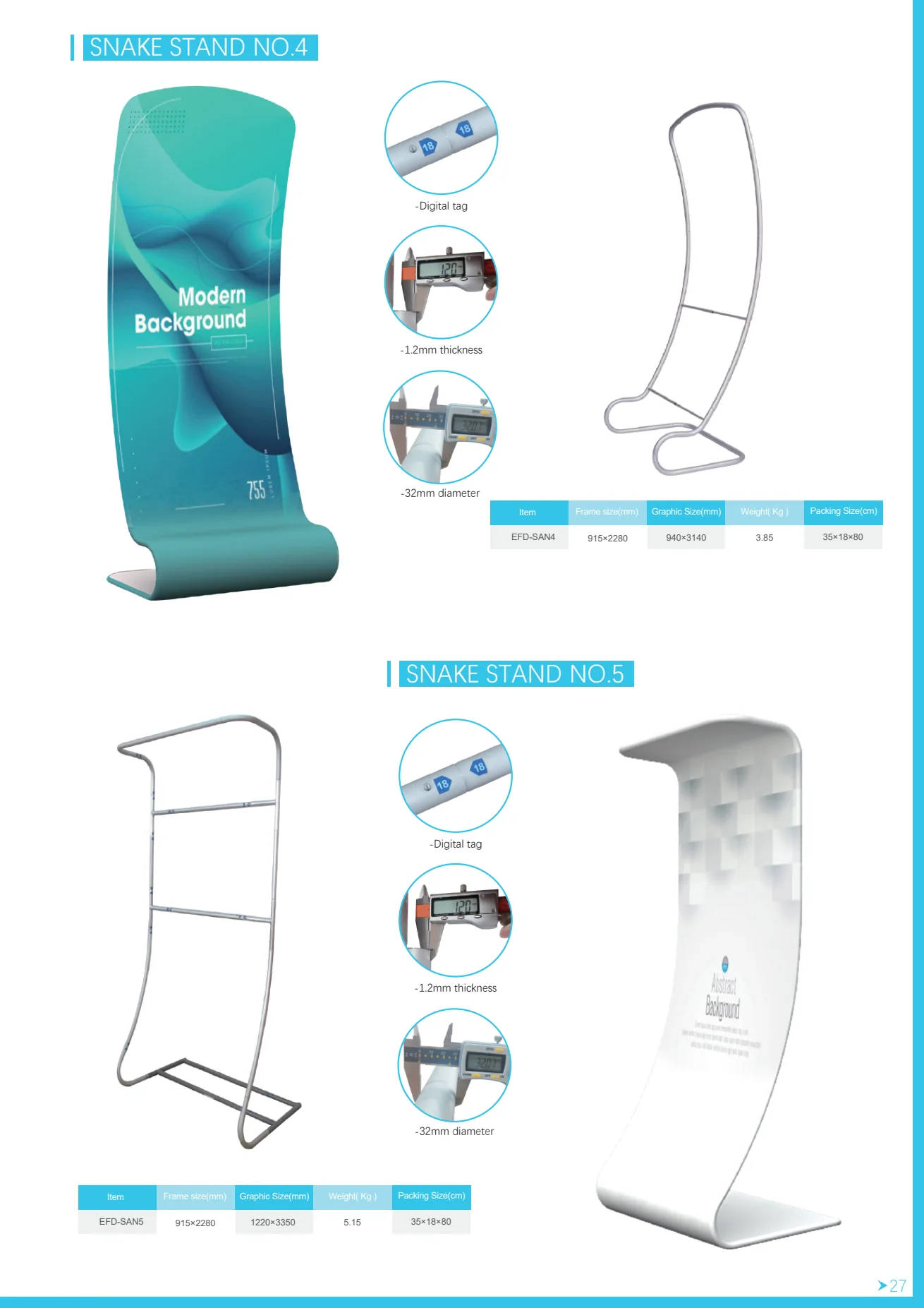 Snake Stand No.4 — Las Vegas trade show display