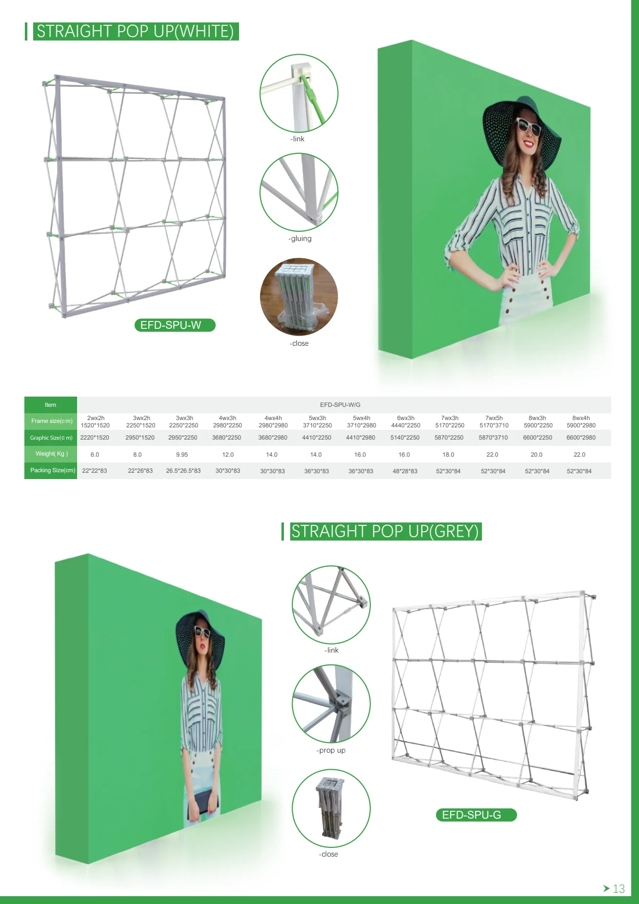 Straight Pop-Up Display — Las Vegas trade show display