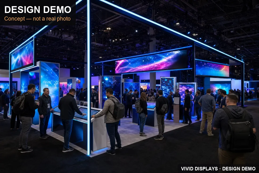 AWS re:Invent Las Vegas trade show floor