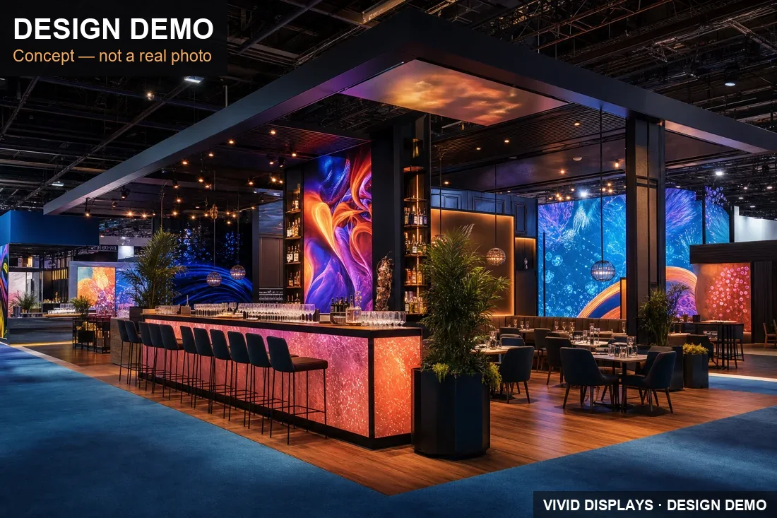 Bar & Restaurant Expo Las Vegas trade show floor