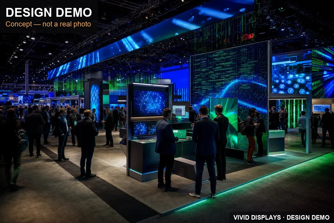 Black Hat USA Las Vegas trade show floor