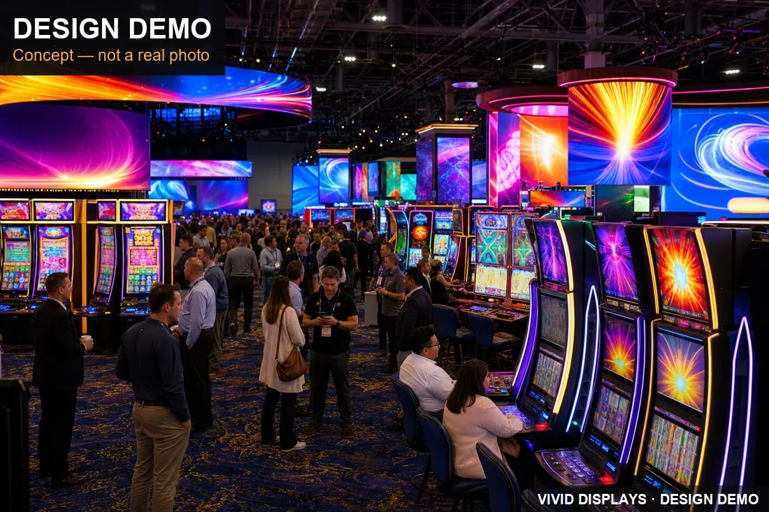 G2E Las Vegas trade show floor