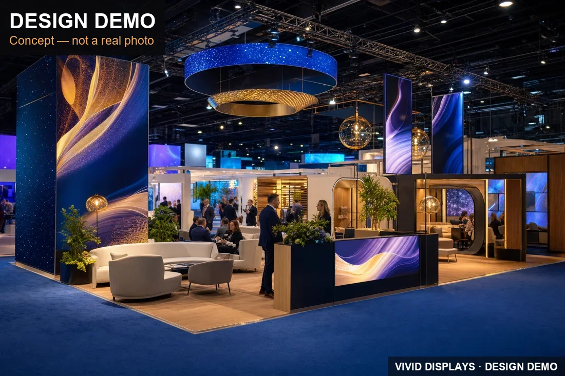 IMEX America Las Vegas trade show floor