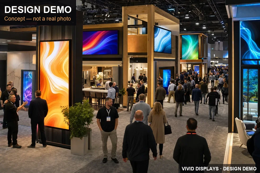 International Builders' Show Las Vegas trade show floor
