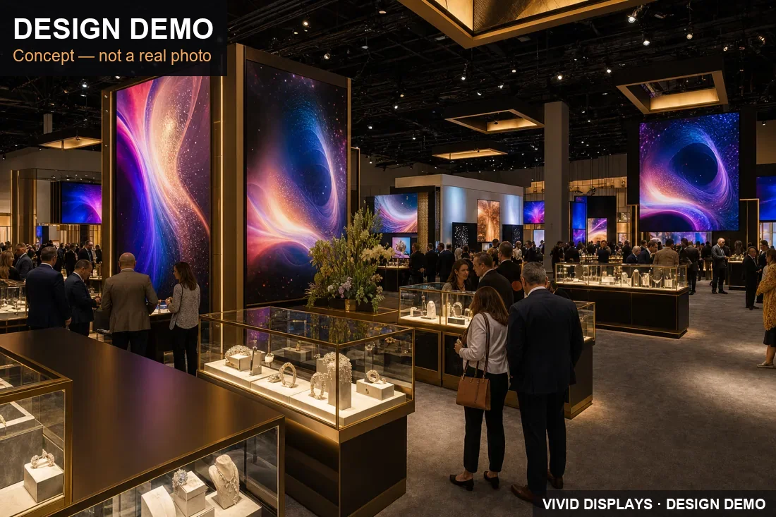 JCK Las Vegas Las Vegas trade show floor