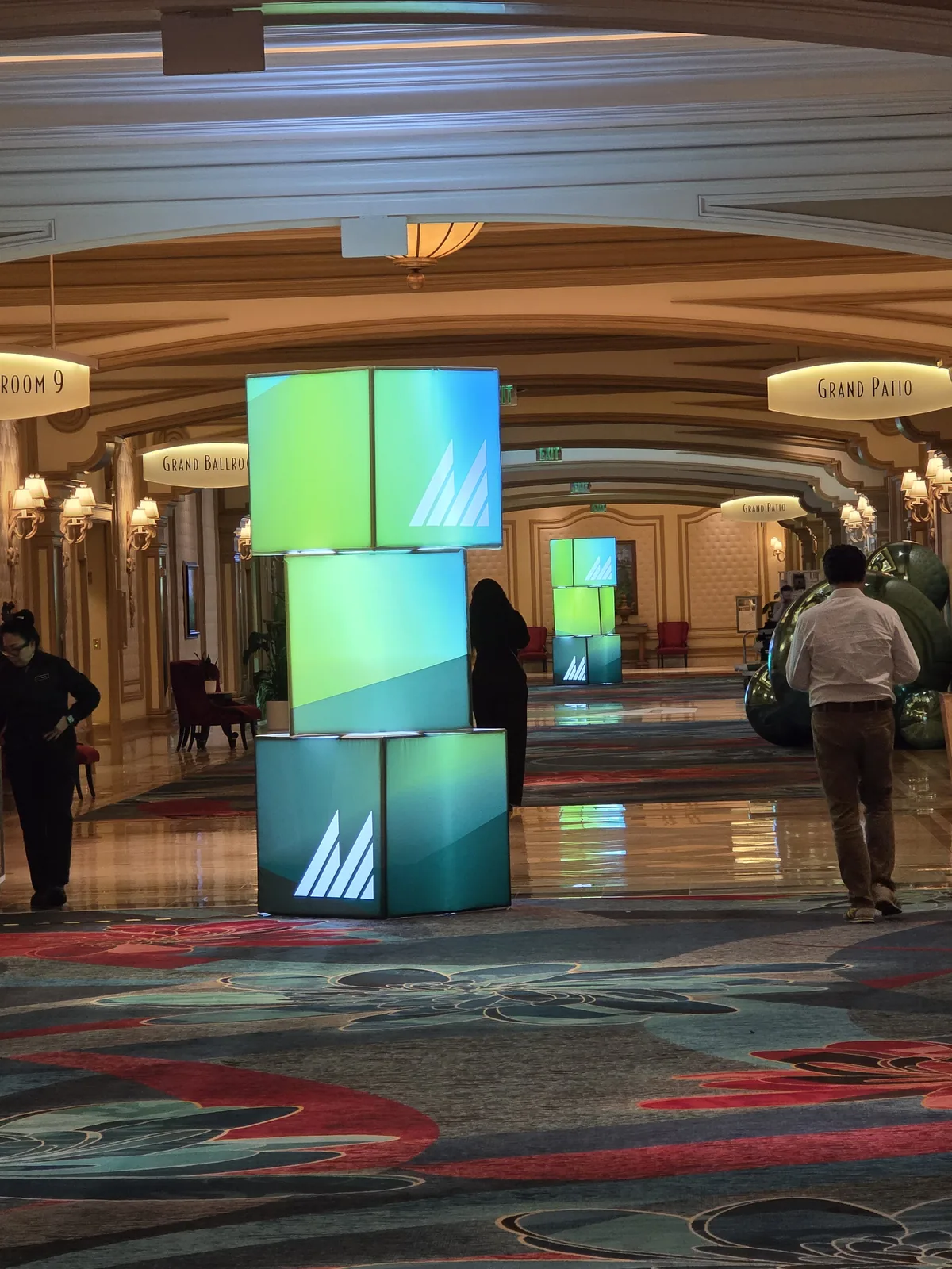 SEG Cube Wayfinding Columns